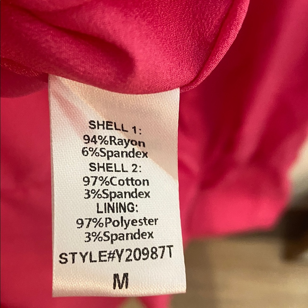 Tuckernuck x Caroline Constas Off-Shoulder Pink Midi Dress – Size M - Picture 7 of 8